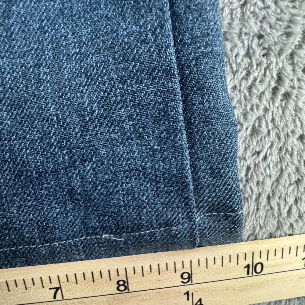 Wrangler Dress Jeans‎ Mens 40x30 Blue Gray Good Heathered Western 82HU Polyester